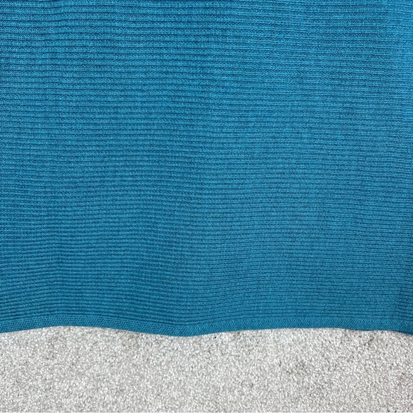 Ella Moss Sweater Womens Small Blue Long Sleeve Pullover Stretch Knit- 8653 - Picture 11 of 11